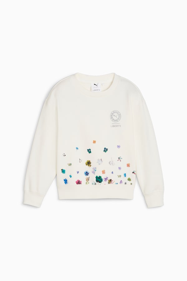 PUMA x LIBERTY Kids' Sweatshirt, Warm White, extralarge