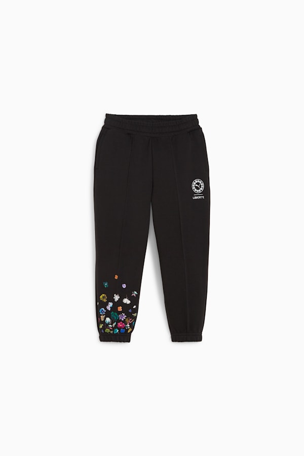 PUMA x LIBERTY Kids' Sweatpants, PUMA Black, extralarge