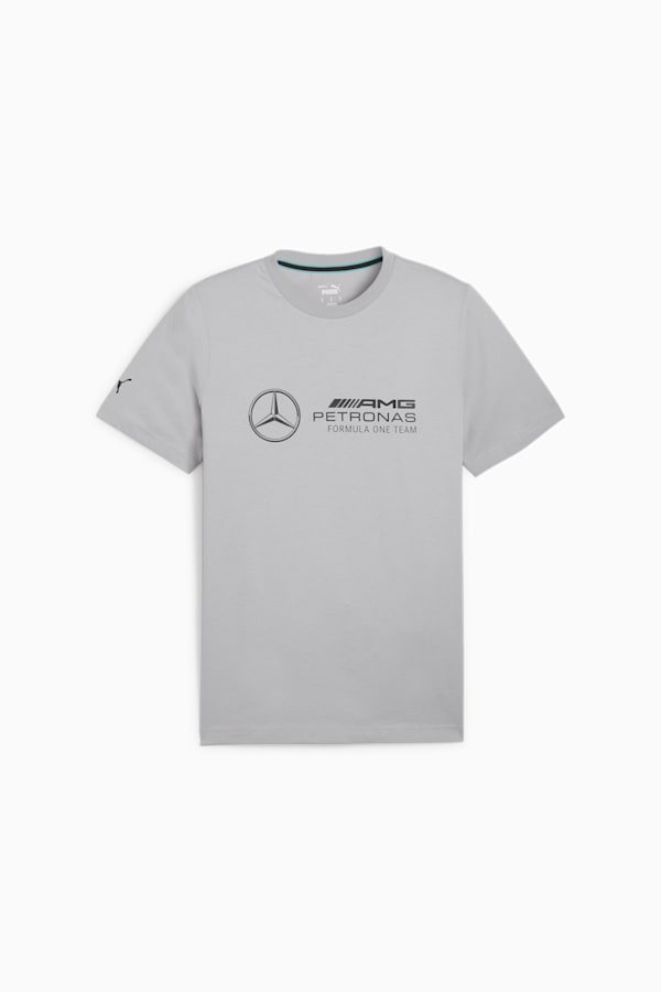 Mercedes-AMG Petronas Motorsport Men's ESS Logo Tee, Team Silver, extralarge