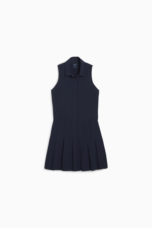 Club Women's Golf Pleated Dress, Deep Navy, extralarge-GBR