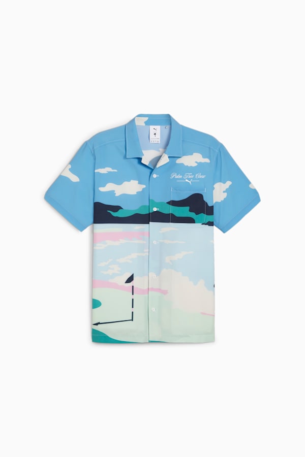 PUMA x PALM TREE CREW Golf Shirt, Regal Blue, extralarge