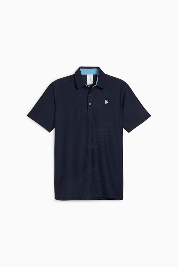 PUMA x PALM TREE CREW Men's Golf Polo, Deep Navy, extralarge