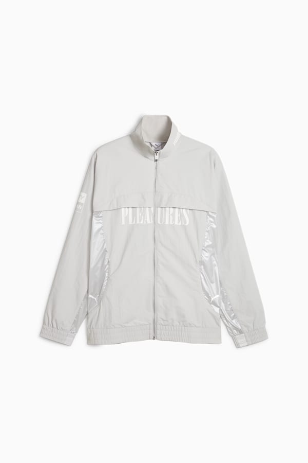 PUMA x PLEASURES Men's Jacket, Glacial Gray, extralarge