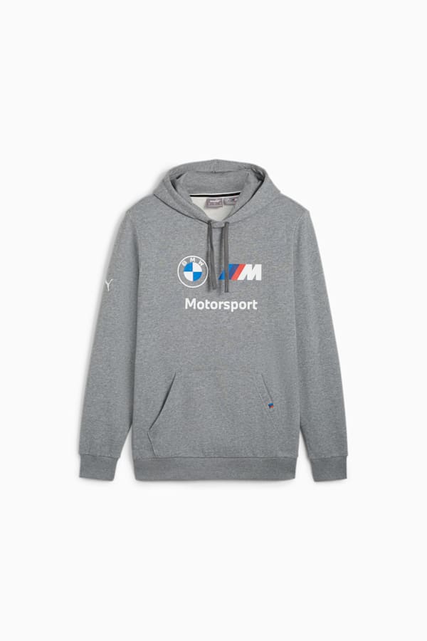 BMW M Motorsport ESS Men's Hoodie, Medium Gray Heather, extralarge-GBR
