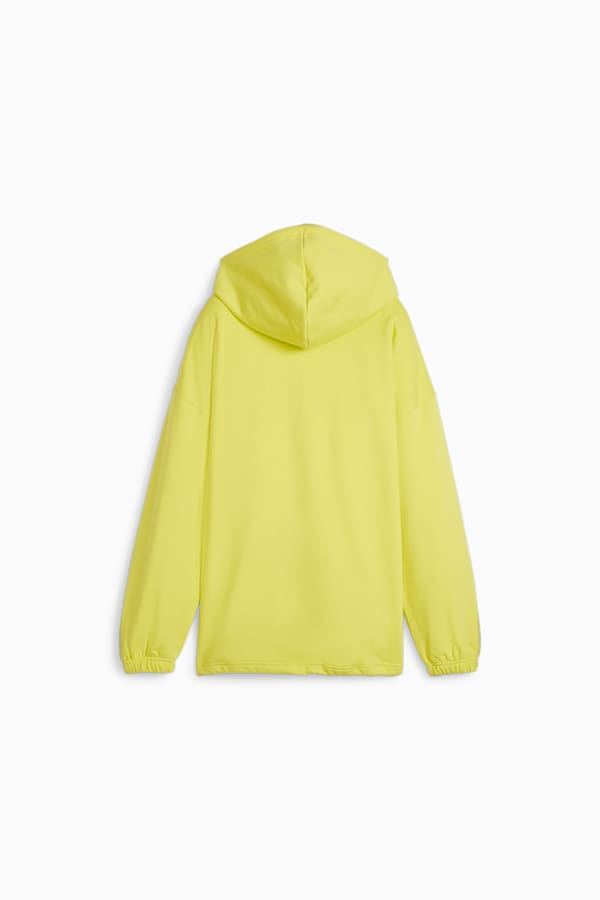 DARE TO Women's Oversized Hoodie, Lime Sheen, extralarge