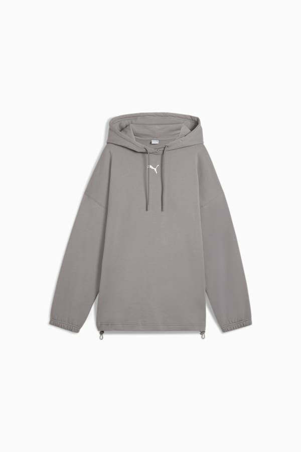 DARE TO Women's Oversized Hoodie, Stormy Slate, extralarge