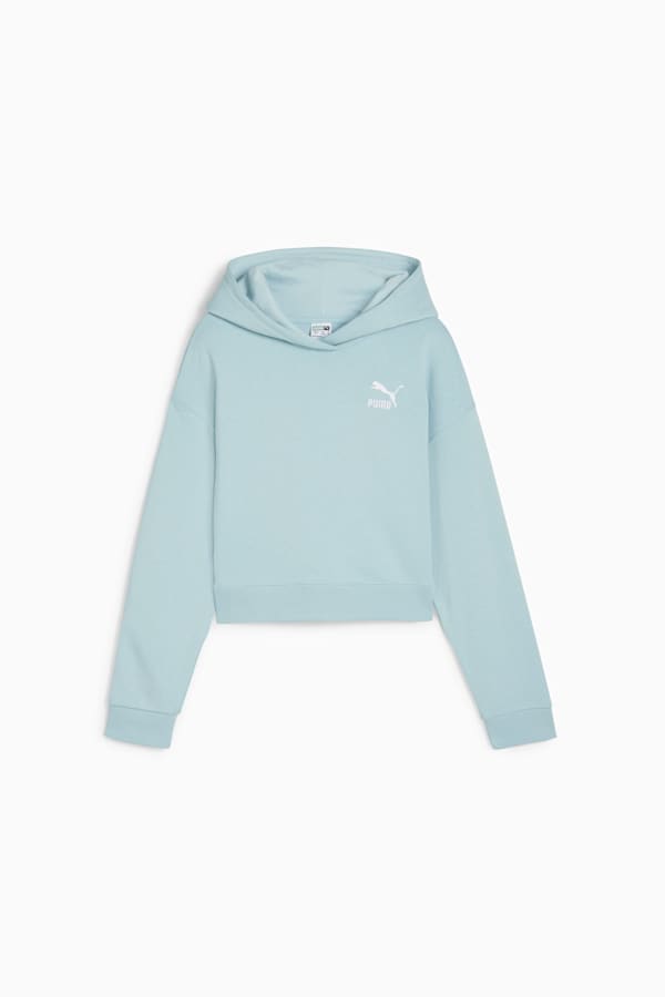 Women's puma classics t7 logo hoodie deals