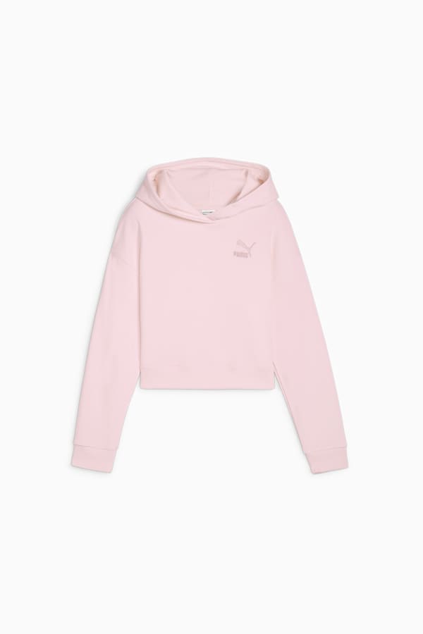 BETTER CLASSICS Girls' Hoodie, Whisp Of Pink, extralarge