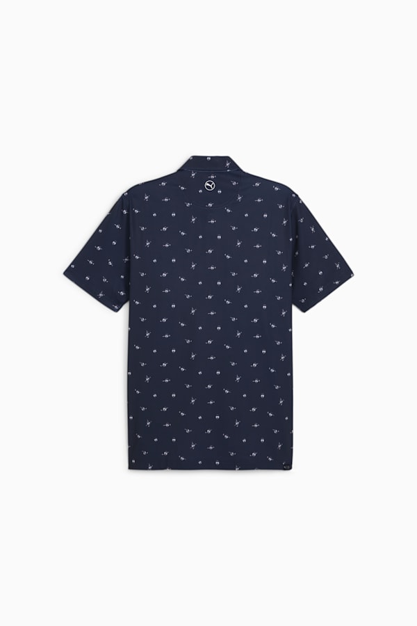 MATTR Skulls Polo, Deep Navy-Melon Punch, extralarge-GBR