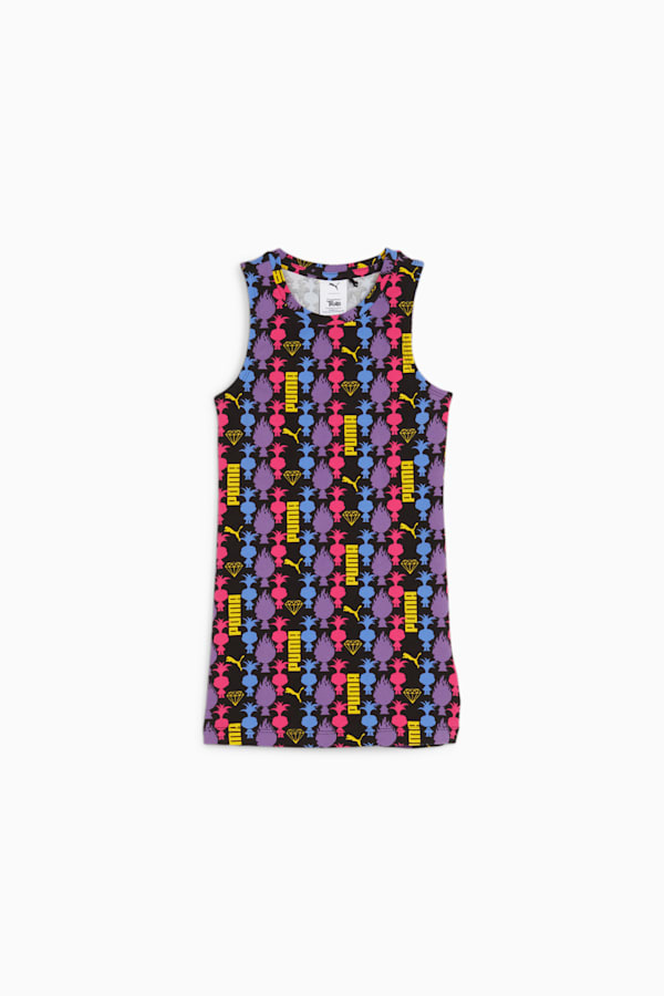 PUMA x TROLLS Kids' Dress, PUMA Black, extralarge