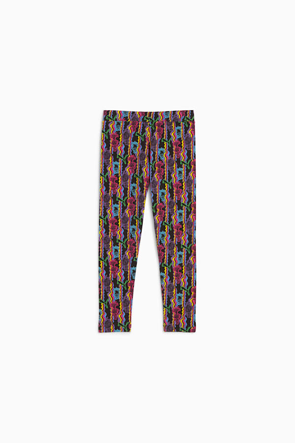 PUMA x TROLLS Kids' Leggings, PUMA Black, extralarge