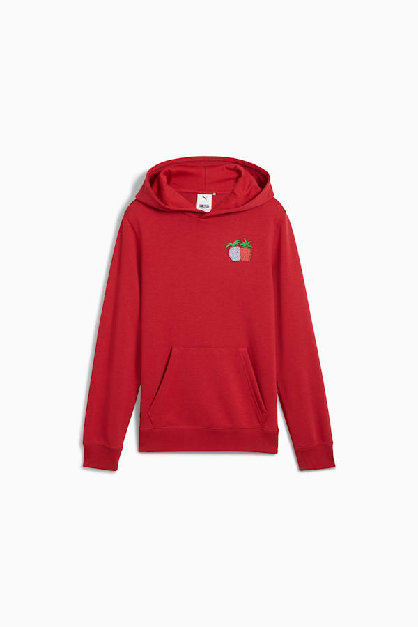 PUMA x ONE PIECE Youth Hoodie, Club Red, extralarge