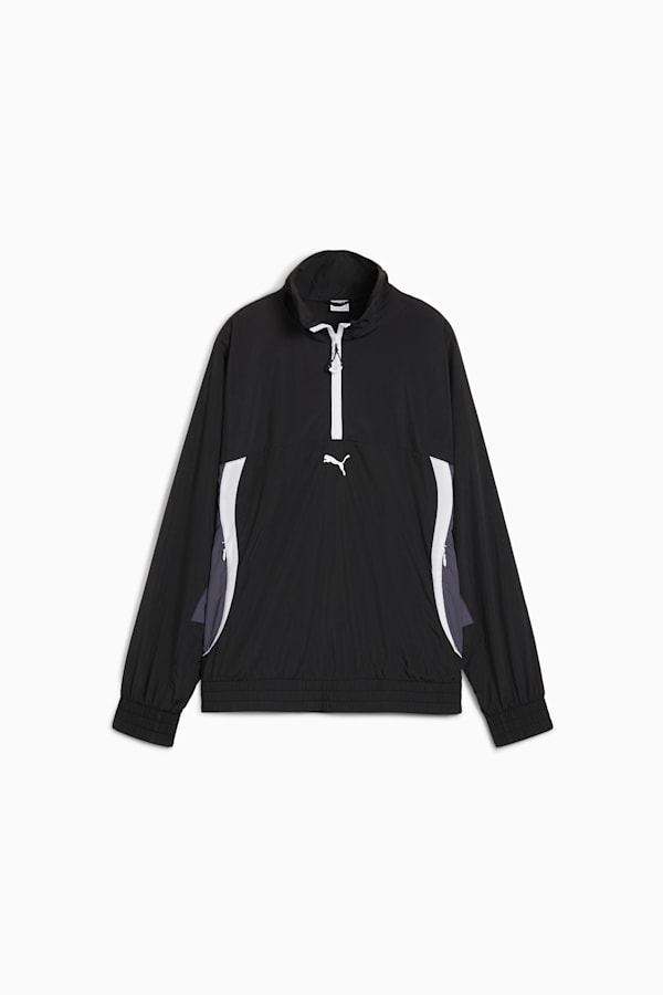 CELLERATOR Women's Relaxed Jacket, PUMA Black-Galactic Gray, extralarge-DFA