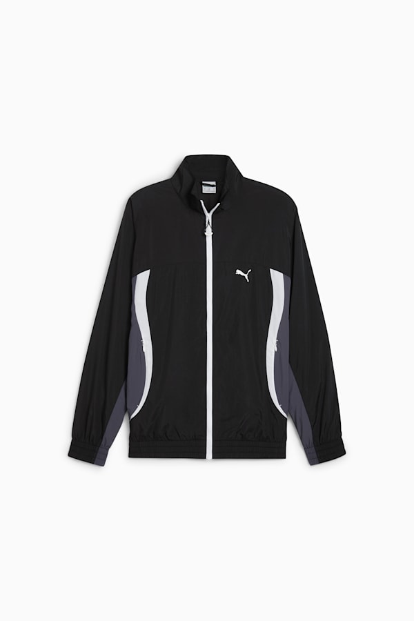 CELLERATOR Men's Track Jacket, PUMA Black-Galactic Gray, extralarge-DFA