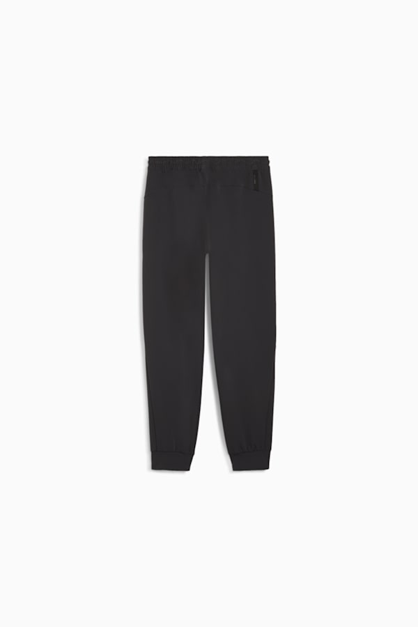 Puma black joggers discount