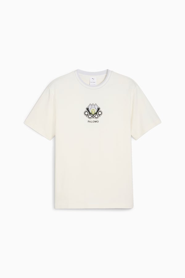 PUMA x PALOMO Graphic Tee, Warm White, extralarge