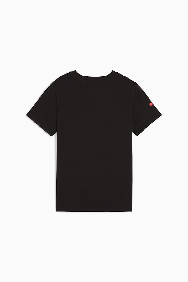 F1® Essentials Youth Motorsport Tee, PUMA Black, extralarge