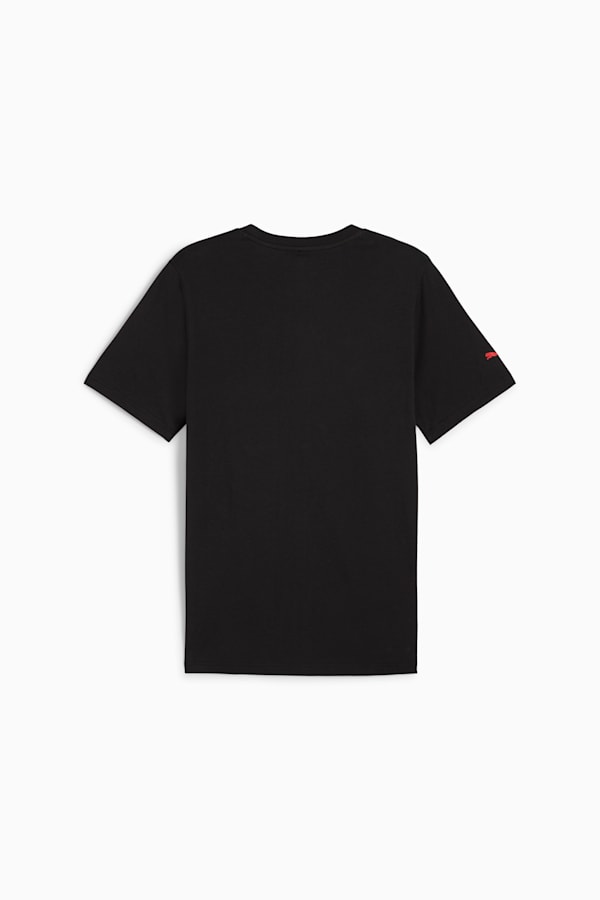 F1® Essentials Men's Motorsport Logo Tee, PUMA Black, extralarge