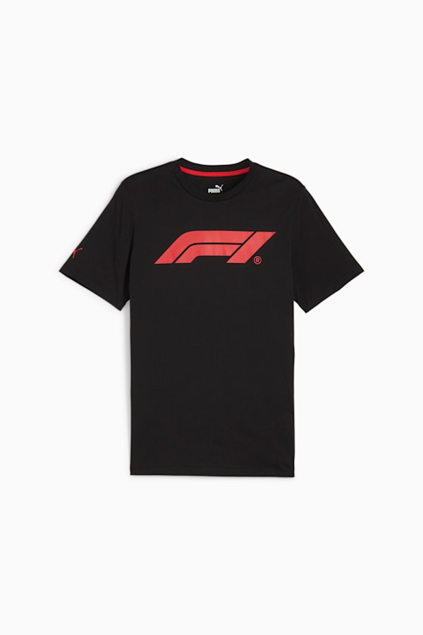 F1® ESS Men's Motorsport Logo Tee, PUMA Black, extralarge