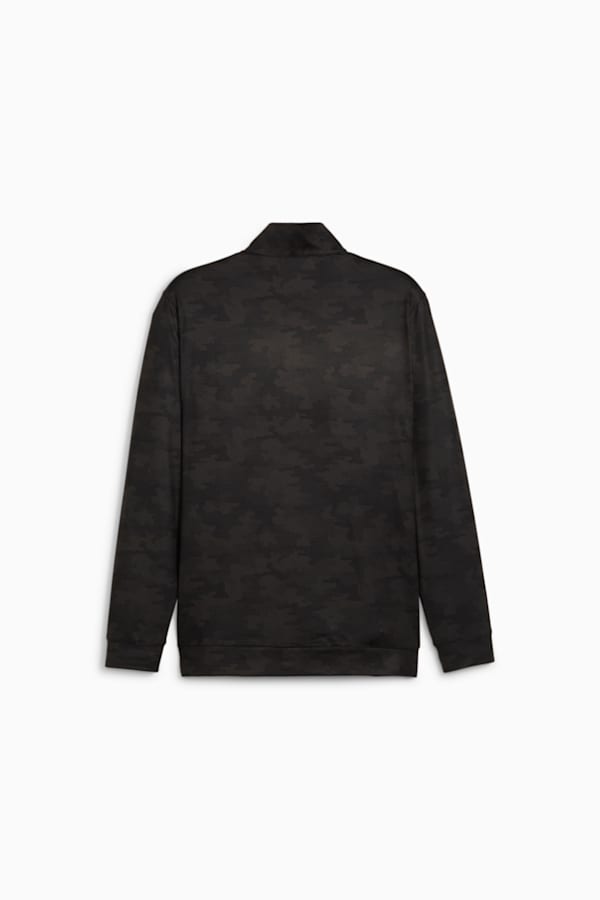 Cloudspun Camo 1/4 Zip, PUMA Black, extralarge