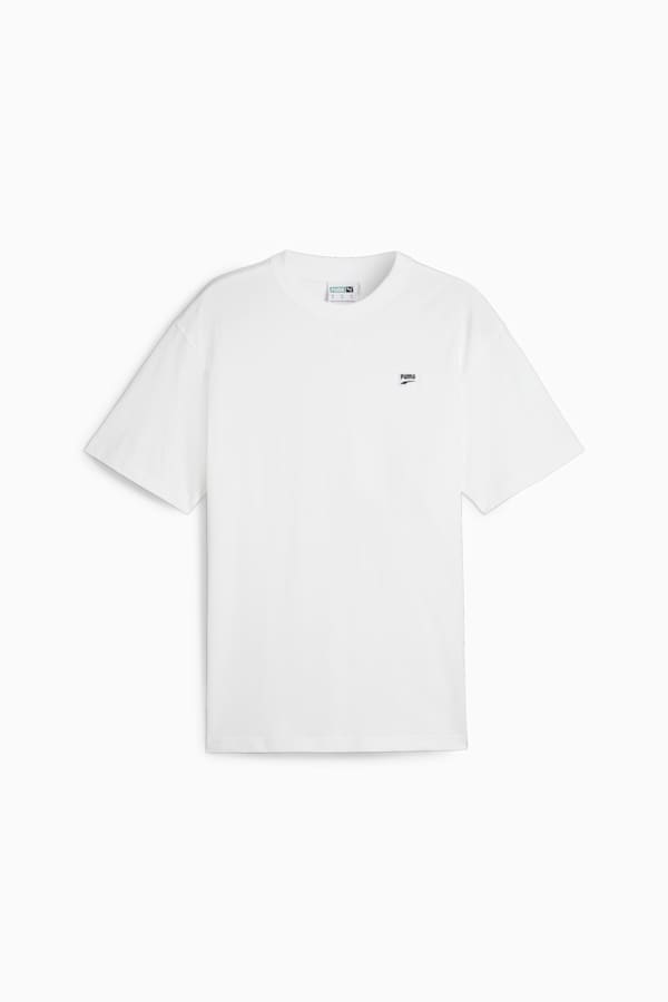 DOWNTOWN Badge Men's Tee, PUMA White, extralarge