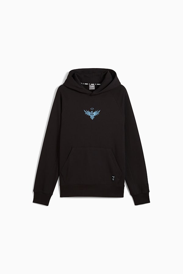 Melo Alwayz On Basketball Hoodie Men, PUMA Black, extralarge