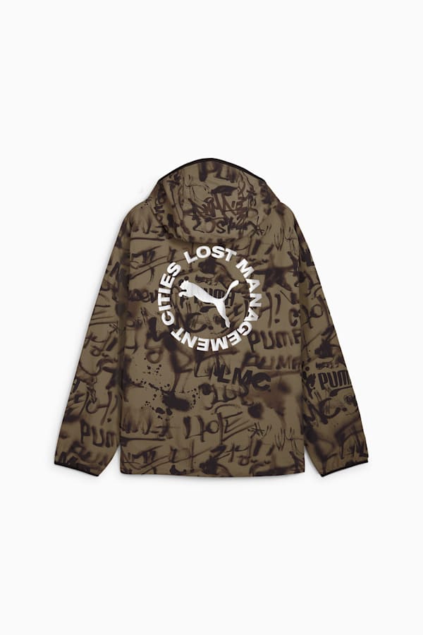 PUMA x LMC All-Over Print Jacket Men, Wild Willow, extralarge