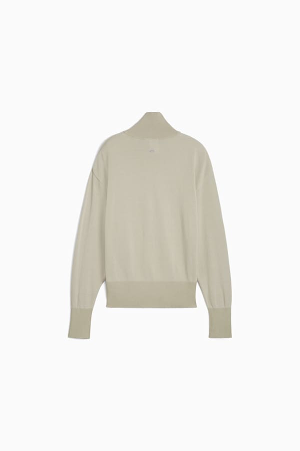 YONA Full-Zip Cardigan Women, Desert Dust, extralarge