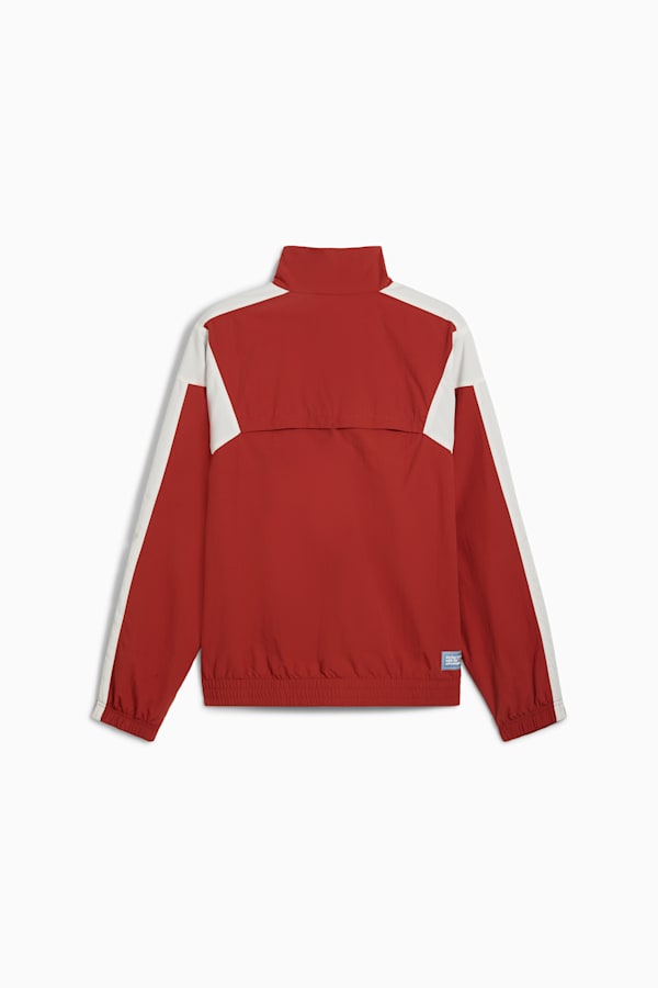 CLUB DE COURSE Track Jacket Unisex, Deeva Peach-Mars Red, extralarge