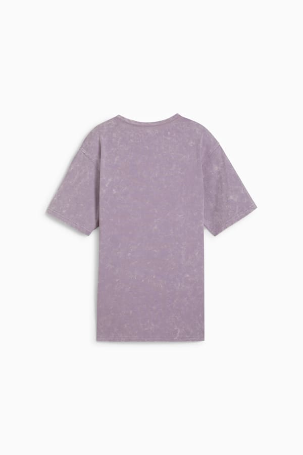 DARE TO Relaxed Washed Tee Women, Pale Plum, extralarge