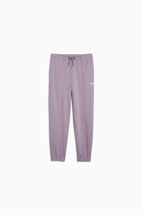 DARE TO Relaxed Washed Pants Women, Pale Plum, extralarge