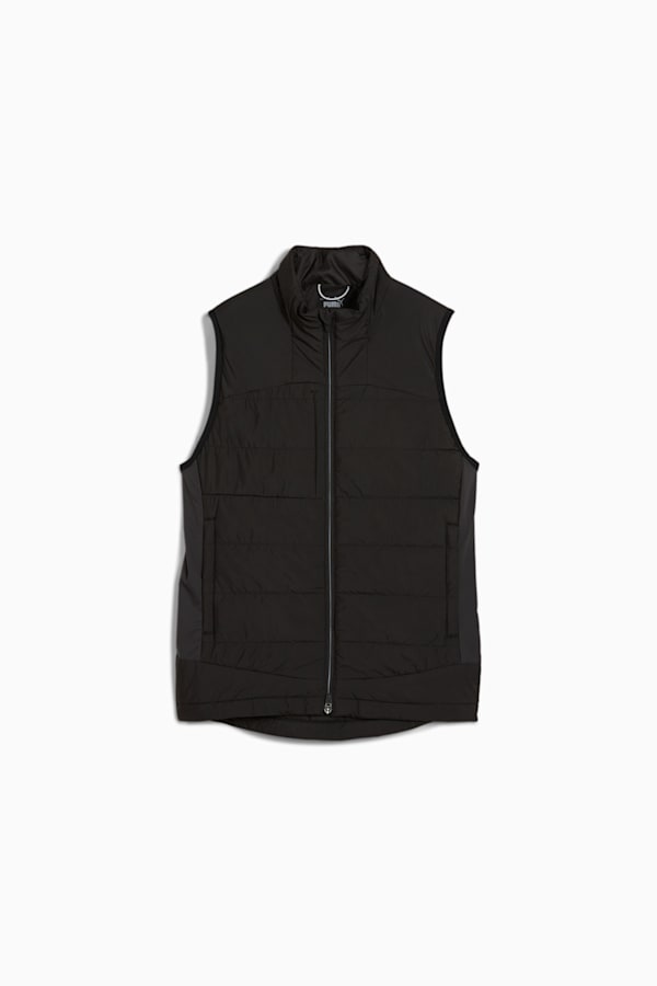 Kyley Quilted Golf Vest Women, PUMA Black, extralarge