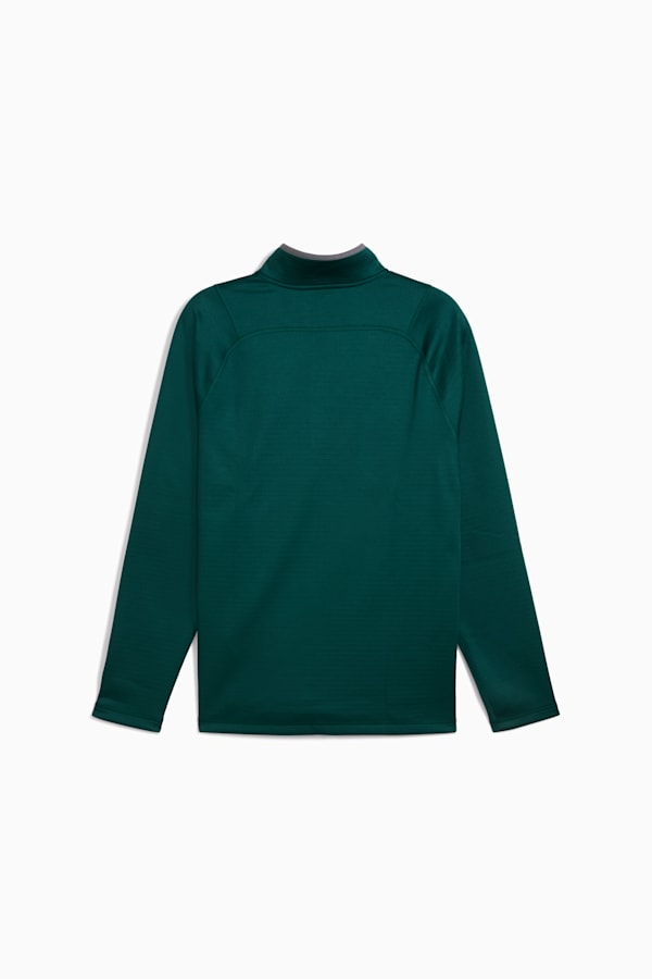 Waffle Fleece Golf Quarter-Zip Men, Dark Myrtle, extralarge