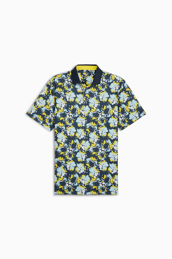 Pique Borrego Golf Polo Men, Deep Navy-Silver Sky, extralarge-GBR