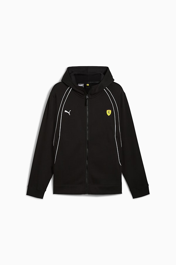 Scuderia Ferrari Race Hoodie Men, PUMA Black, extralarge-GBR