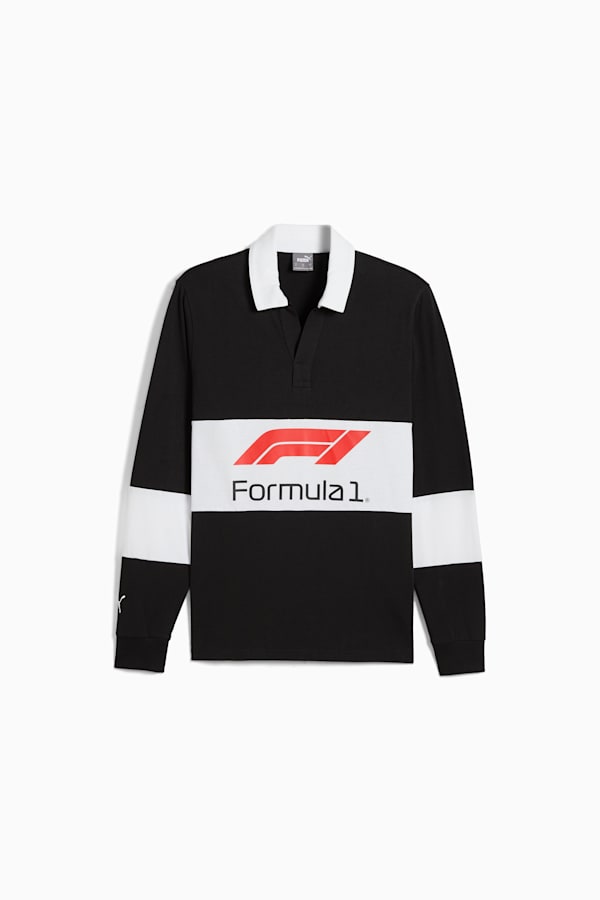F1® Rugby Polo Men, PUMA Black, extralarge