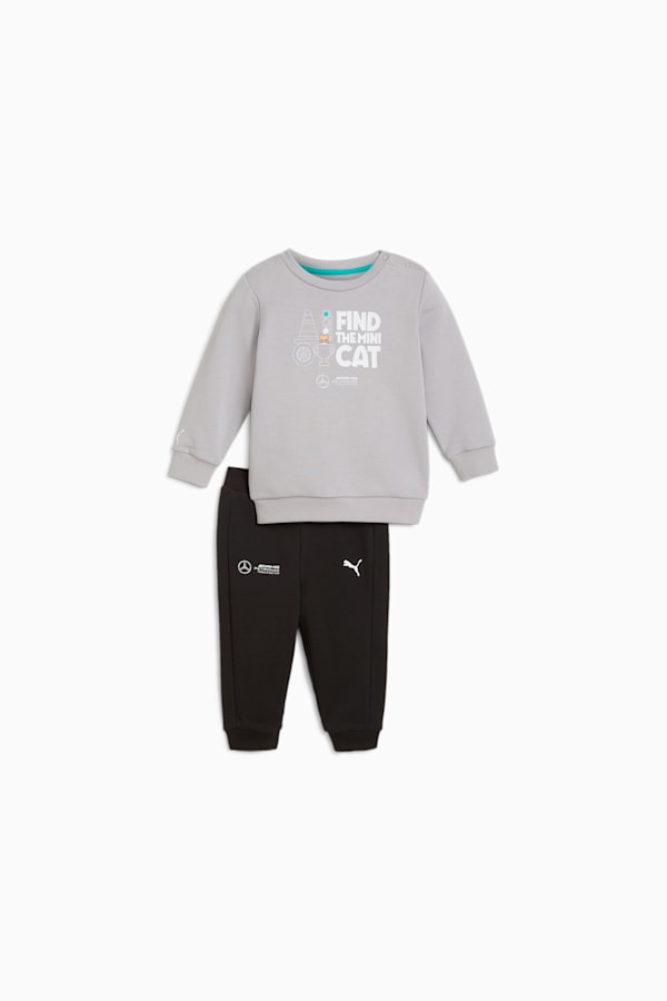 Mercedes-AMG Petronas F1® Crew Joggers Set Toddler, Team Silver, extralarge