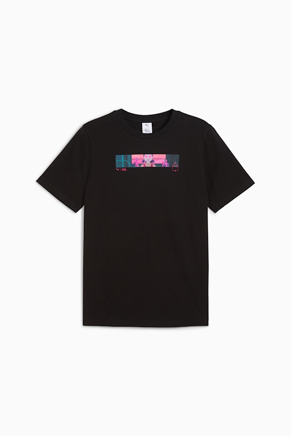 PUMA x SQUID GAME Tee Men, PUMA Black, extralarge