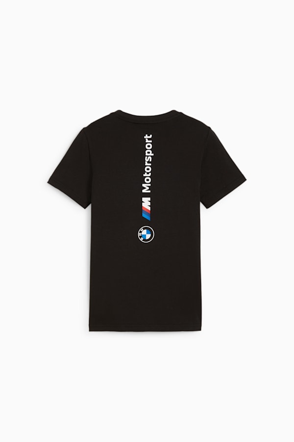BMW M Motorsport ESS+ Logo Tee Youth, PUMA Black, extralarge