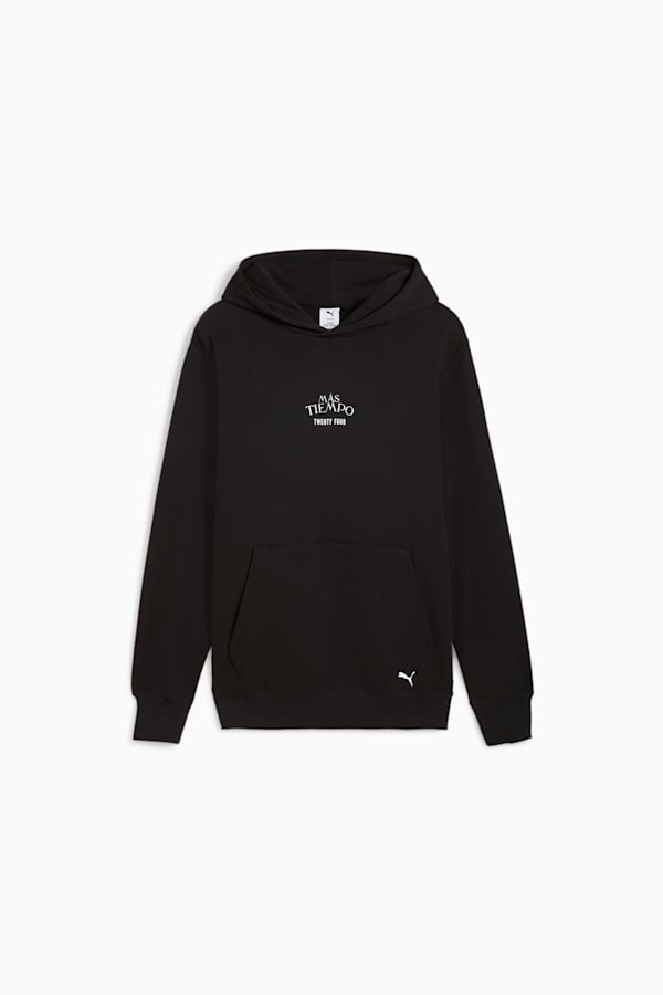 PUMA x MÁS TIEMPO Hoodie Men, PUMA Black, extralarge