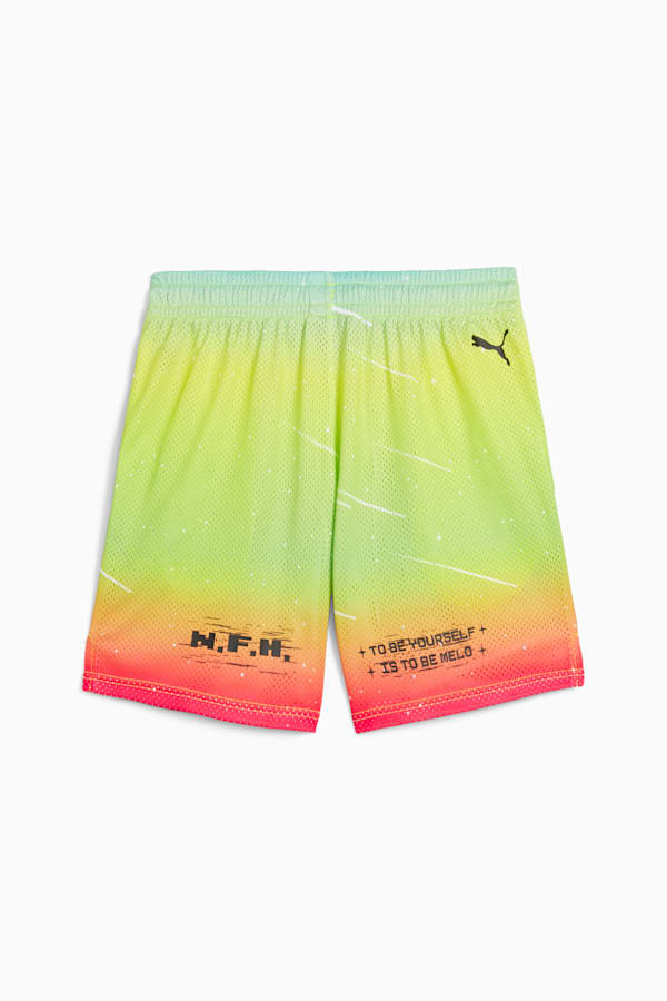 MELO 1Love Basketball Shorts Men, Yellow Alert, extralarge