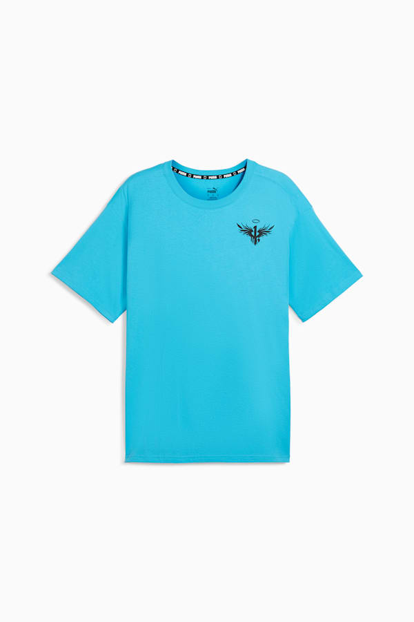MELO 1Love Basketball Tee II Men, Bright Aqua, extralarge