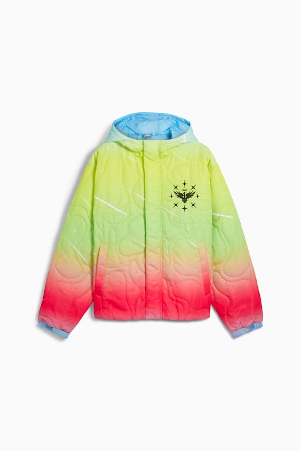 MELO 1Love Basketball Jacket Men, Yellow Alert, extralarge