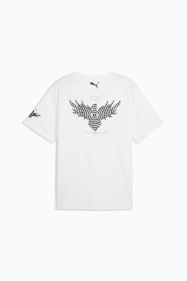 Melo 50th Basketball Tee I Men, PUMA White, extralarge-GBR