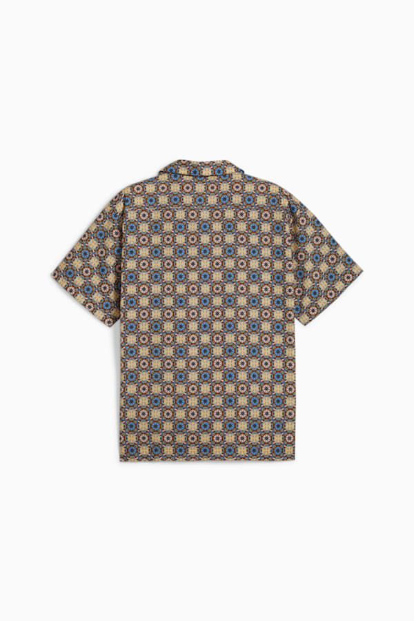 CLASSICS Short Sleeve Woven Shirt, Brown Mushroom, extralarge