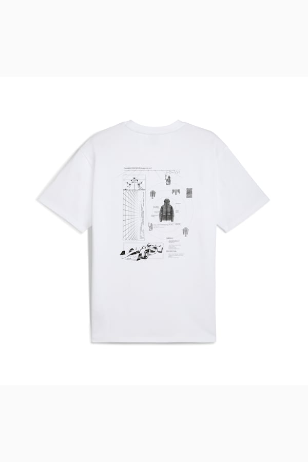 PUMA x MAPF1 x RÆBURN Graphic Tee Men, PUMA White, extralarge-GBR