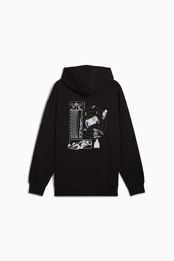 PUMA x MAPF1 x RÆBURN Graphic Hoodie Men, PUMA Black, extralarge-GBR