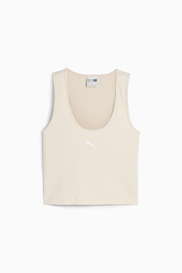 DARE TO Women's MUTED MOTION Tank, Alpine Snow, extralarge