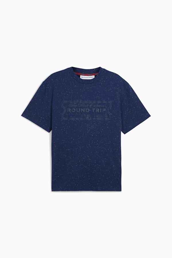 PUMA HOOPS x POLAR EXPRESS Tee Men, Club Navy, extralarge-GBR