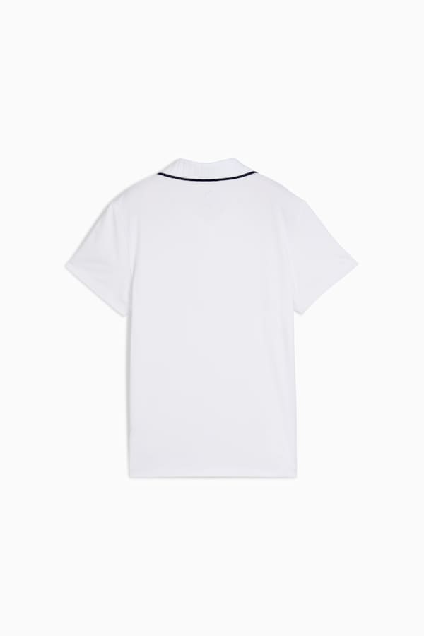 CLOUDSPUN Bridges Short Sleeve Golf Polo Women, White Glow, extralarge